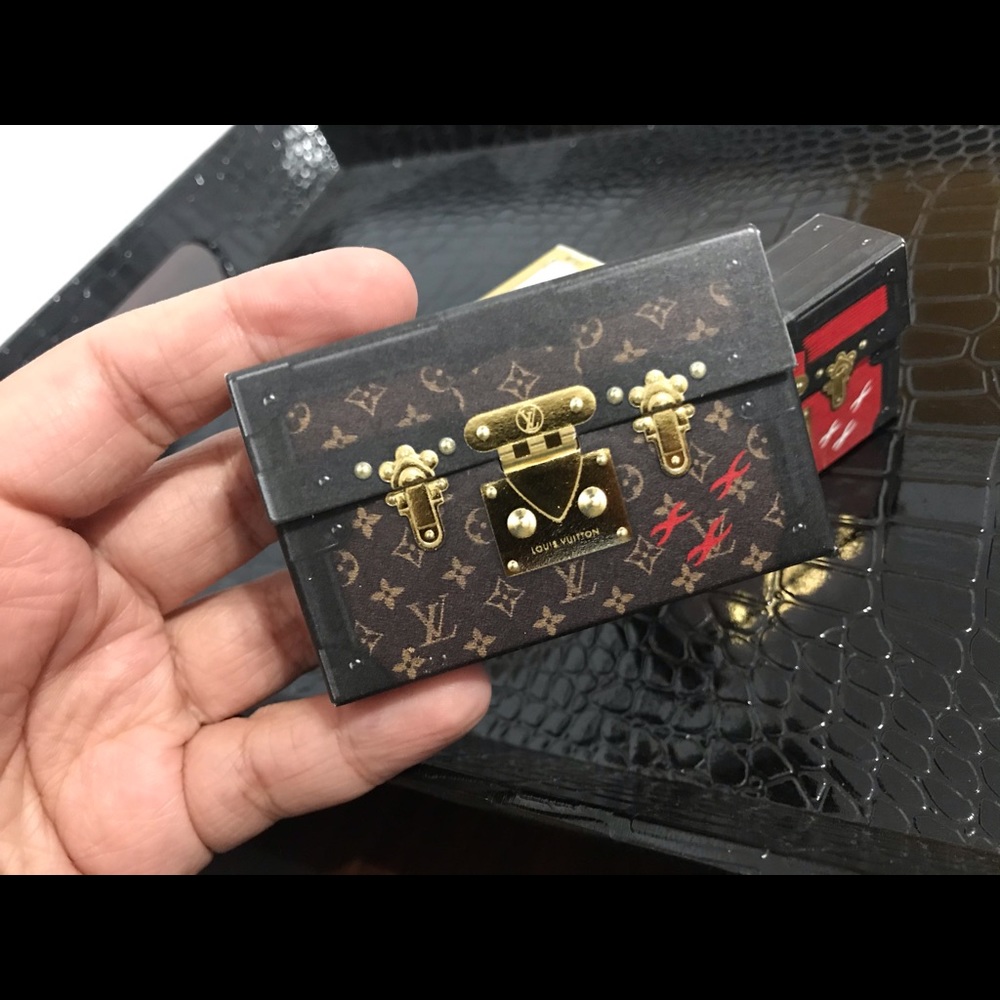 LOUIS VUITTON Mini Petite Malle Trunks RARE - Picture 2 of 16